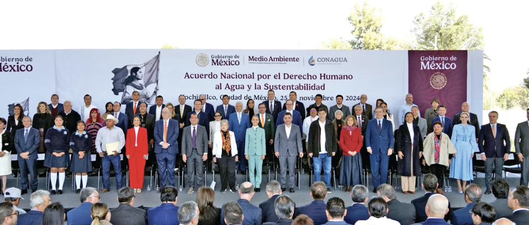 GOBERNADORES FIRMAN ACUERDO NACIONAL POR EL DERECHO HUMANO AL AGUA Y LA SUSTENTABILIDAD